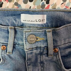 Loft high waist skinny jeans
